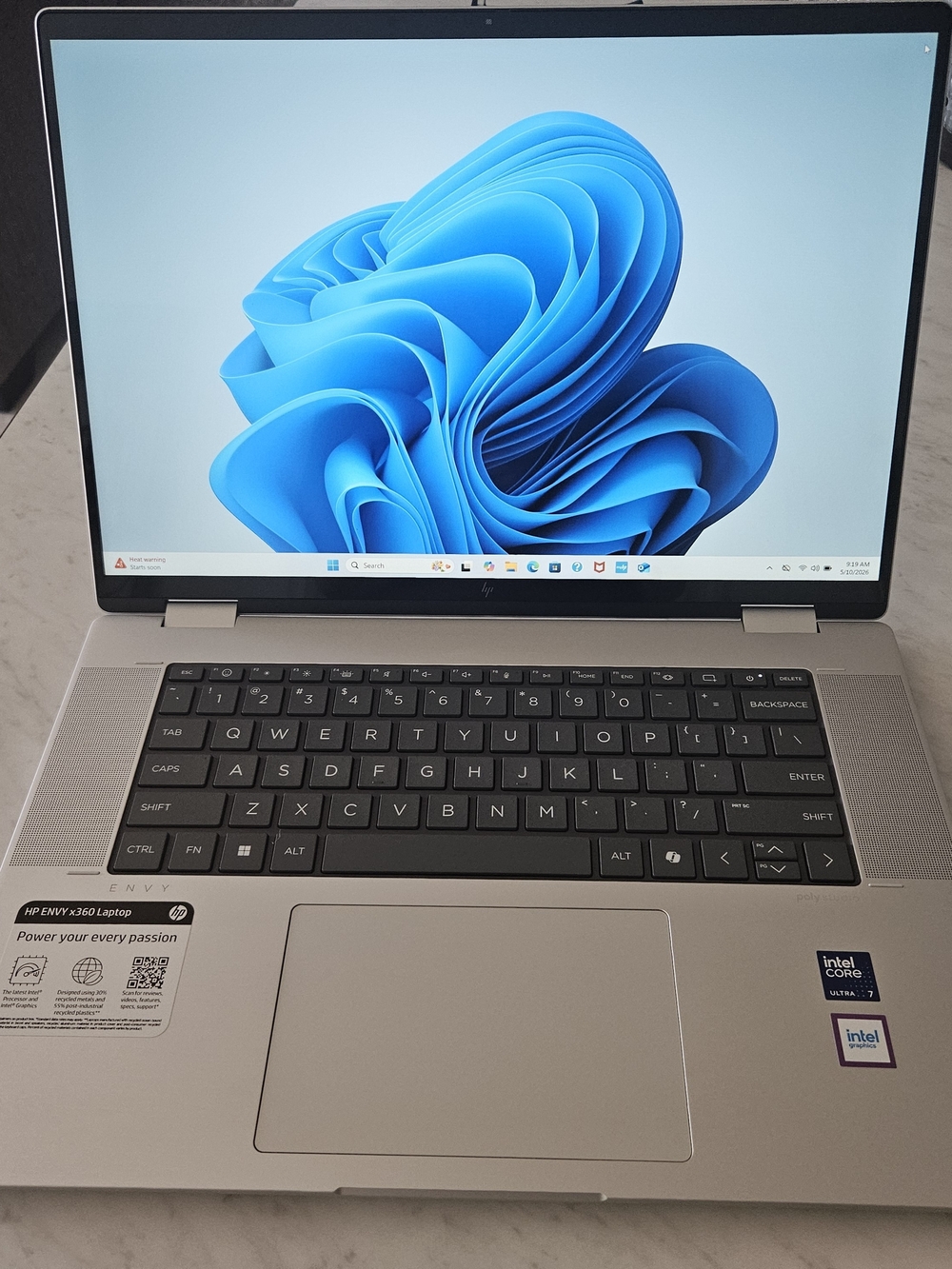 HP Envy x360 2-in-1 Laptop 16-ac0033dx 32gb ram